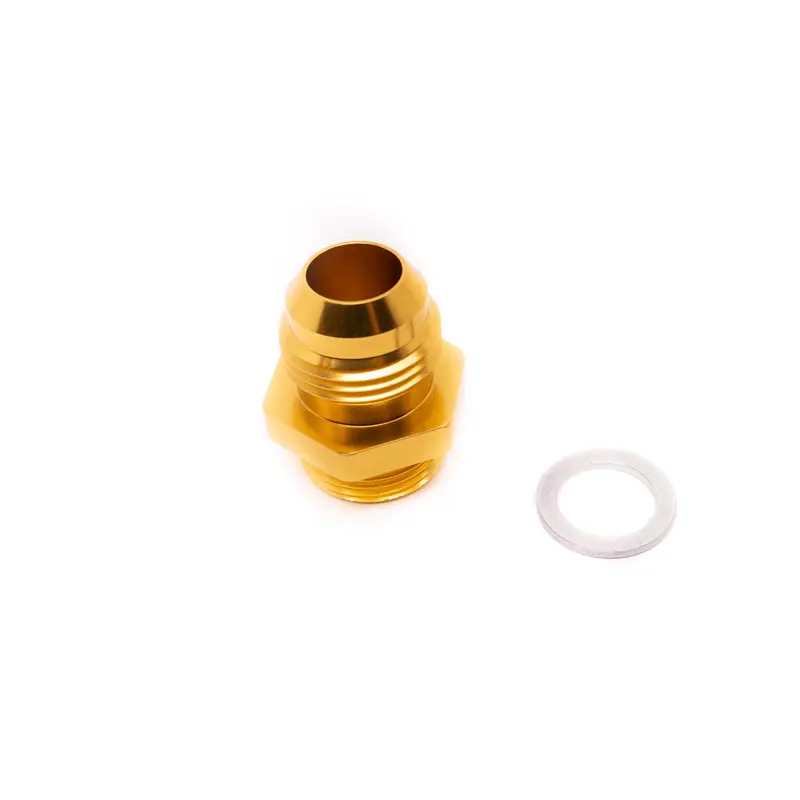 ColorFittings Honda 1.6L D/B OE Fuel rail to 06 AN Flare Fitting