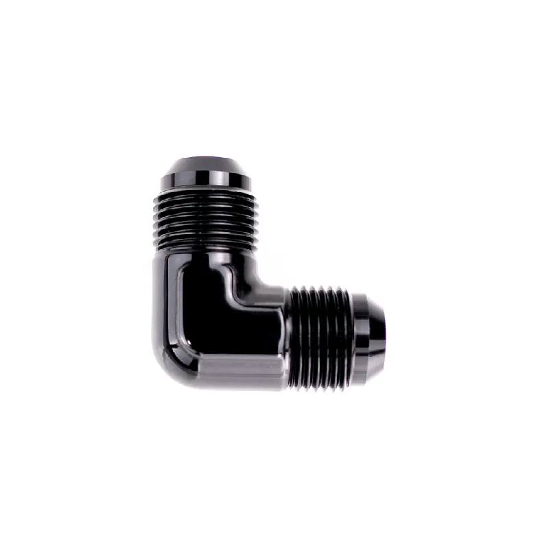 ColorFittings -10 AN Fitting 90 Degree Male to Male Flare Union