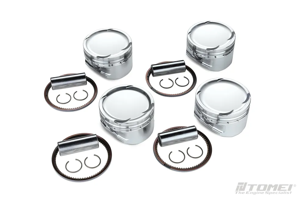 Tomei Forged Piston Set 4B11 Evo10 87.00MM Ch27.40 (2.3)