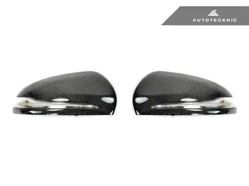 AutoTecknic Replacement Carbon Fiber Mirror Covers - Mercedes-Benz W205 C-Class | W222 S-Class