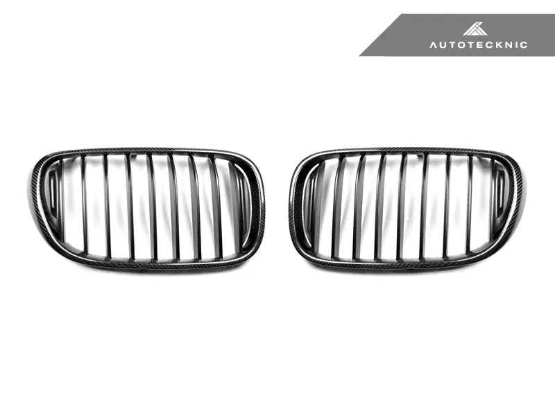 AutoTecknic Carbon Fiber Front Grille Set - G11/ G12 7-Series Pre-LCI (16-19)