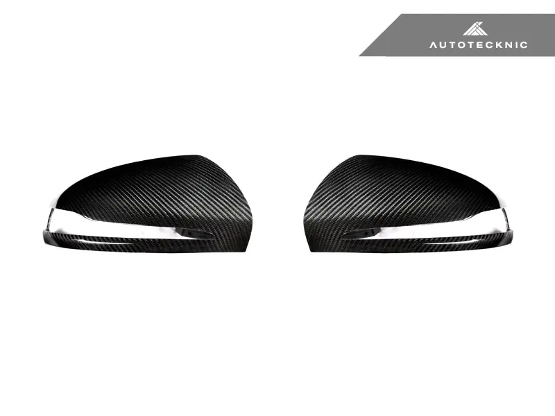 AutoTecknic Replacement Version II Dry Carbon Mirror Covers - Mercedes-AMG X290 GT43 | GT50 | GT53 | GT63
