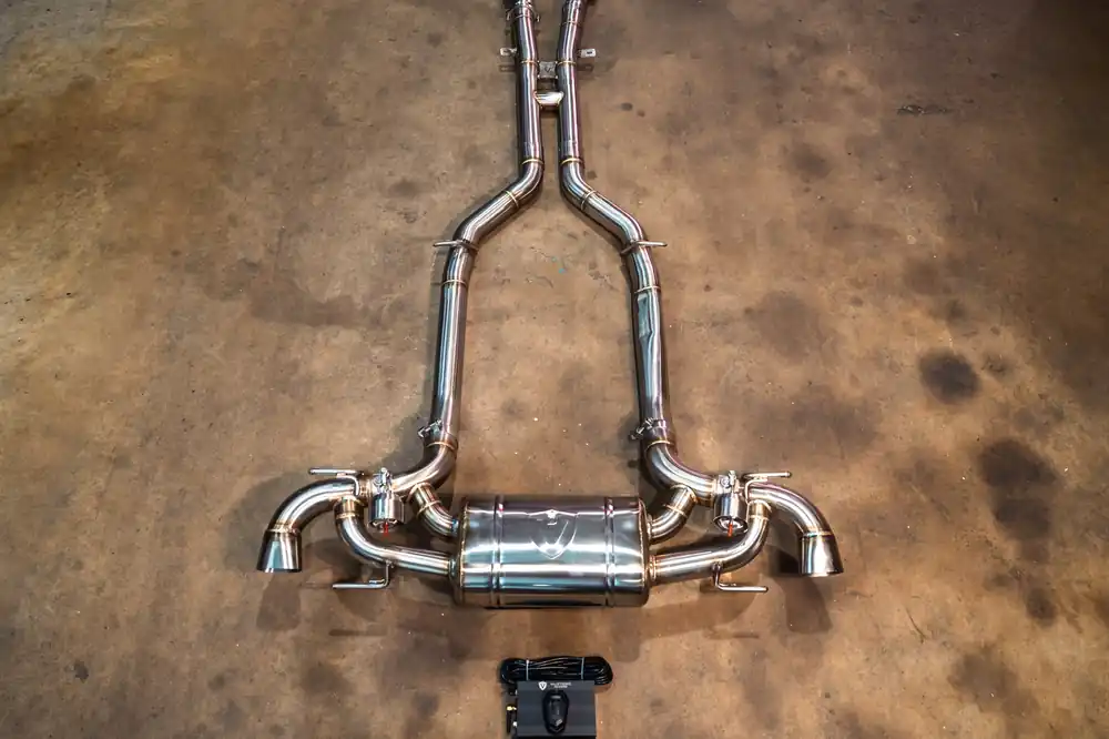 Valvetronic Mercedes SLS AMG Valved Sport Exhaust System