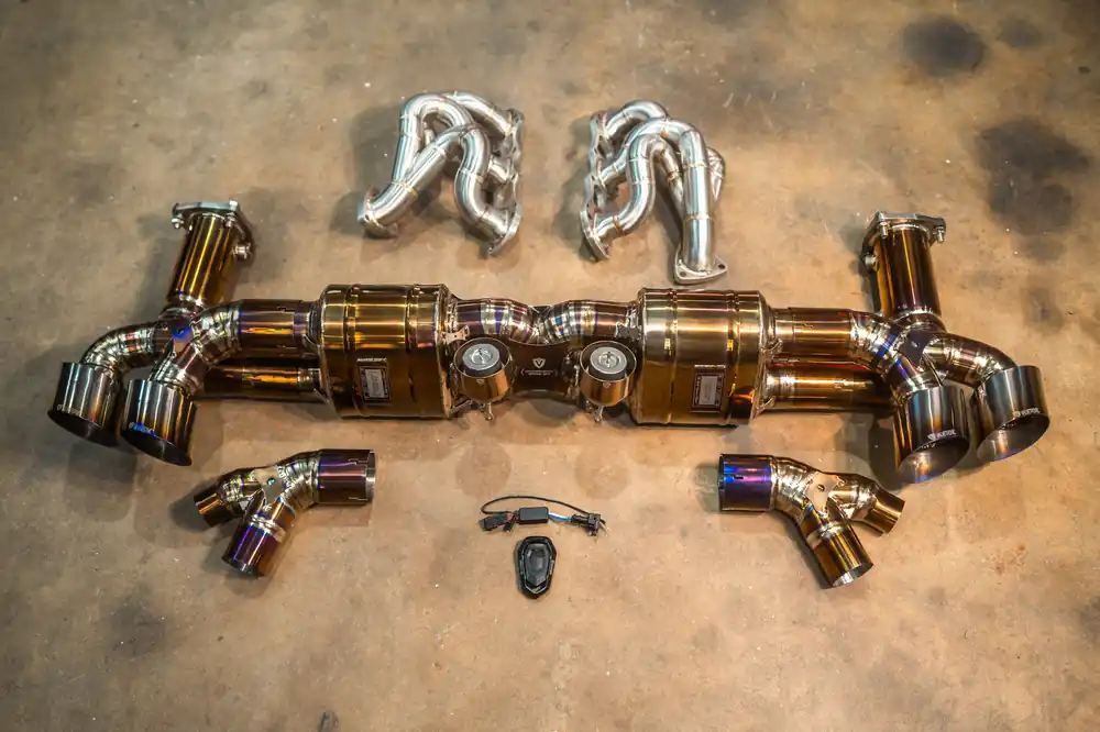Valvetronic Valved Race Exhaust System for Porsche 911 Turbo 991.1 / 991.2