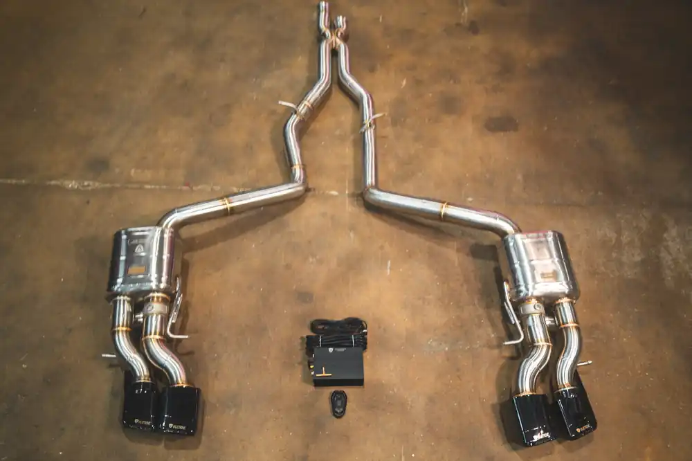 Valvetronic Mercedes W218 CLS63 AMG Valved Sport Exhaust System