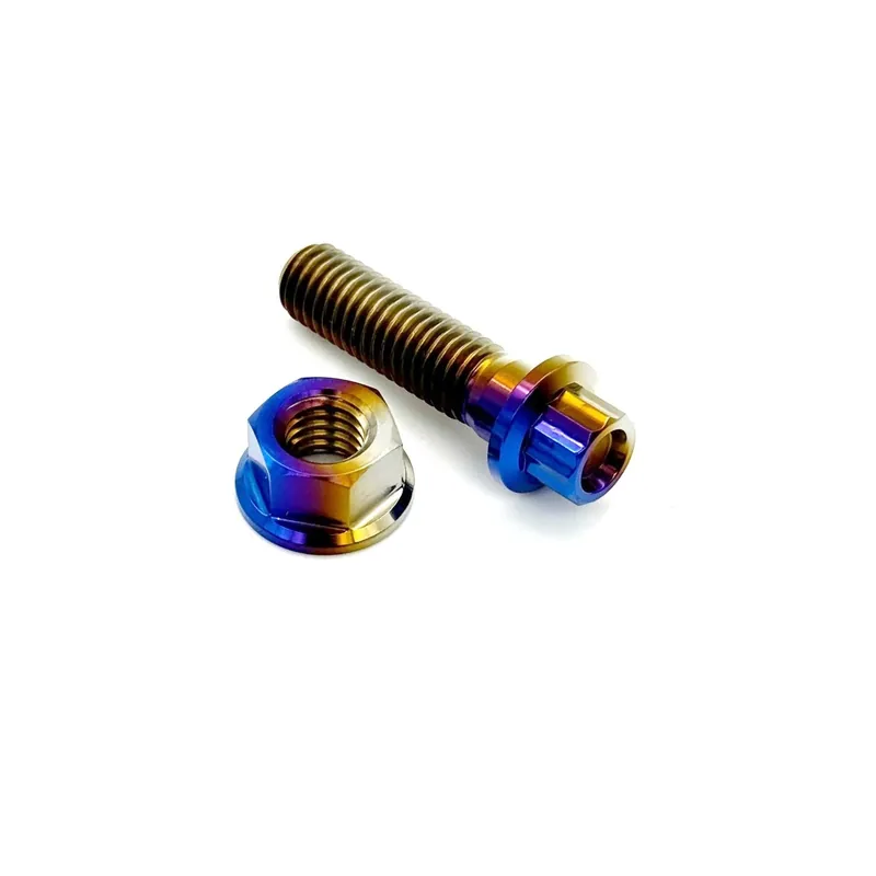 JDC Titanium Universal 3-Piece Wheel Hardware