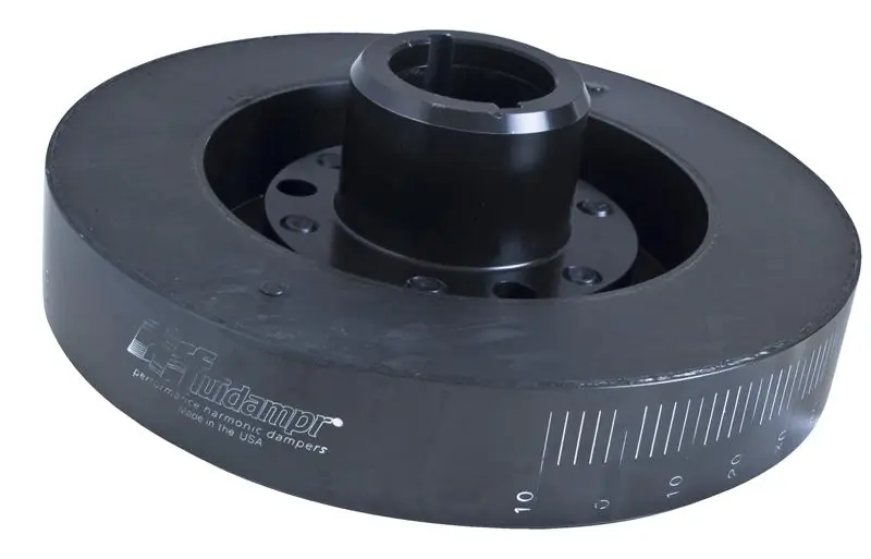 Fluidampr Chevy 396-427 CID V8 w/ (2) 1/4 key slot Steel Internally Balanced Damper
