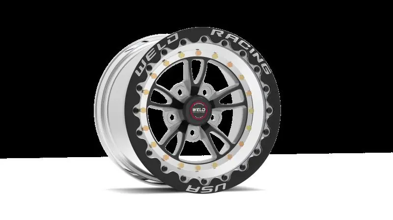 Weld Full Throttle 1-Piece 15x8 / 5x4.5 BP / 3.5in. BS Black Wheel