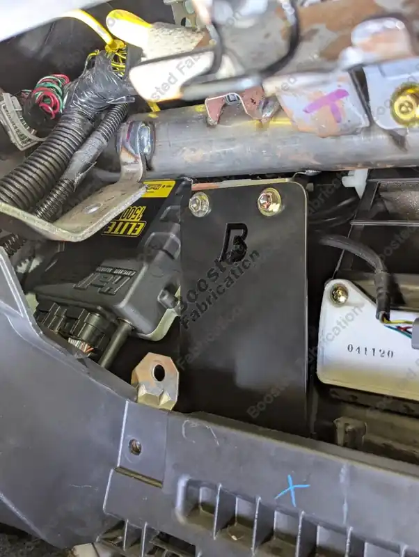 Boosted Fabrication Universal ECU Mounting Bracket | Evo 7/8/9