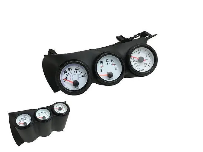 OZ Gauge Pods Acura Rsx Console Triple Gauge Pod