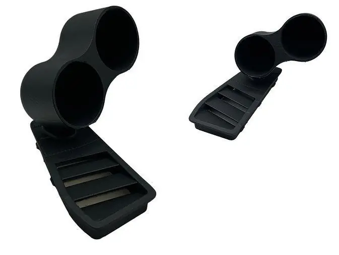 OZ Gauge Pods Dodge Challenger Defrost Vent Double Gauge Pod