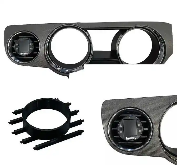 OZ Gauge Pods Ford Mustang Cluster Dash Left Air Vent