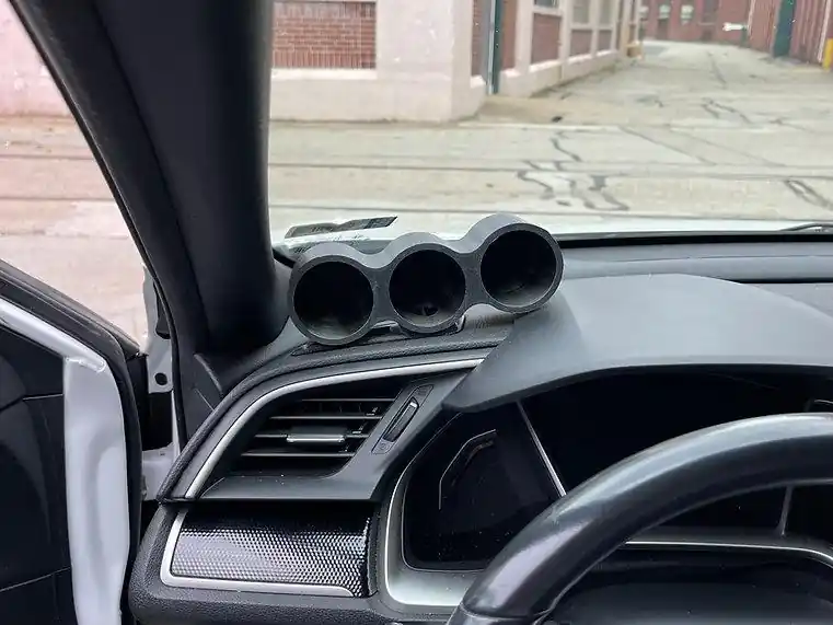 OZ Gauge Pods Honda Civic Triple Gauge Pod Defrost Trim