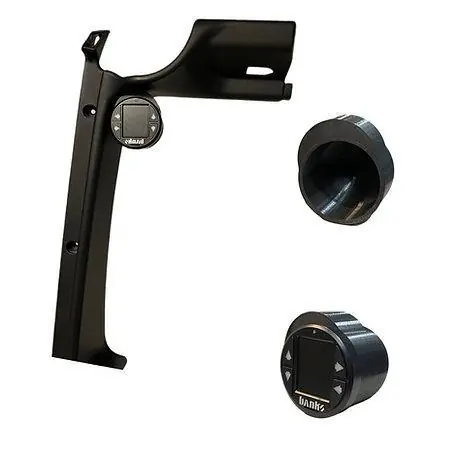 OZ Gauge Pods Jeep Wrangler Pillar Gauge Single Pod Mount