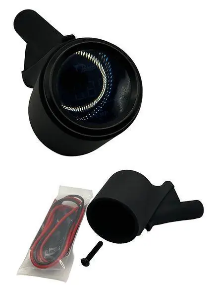 OZ Gauge Pods Jeep Wrangler Pillar Single Gauge Pod
