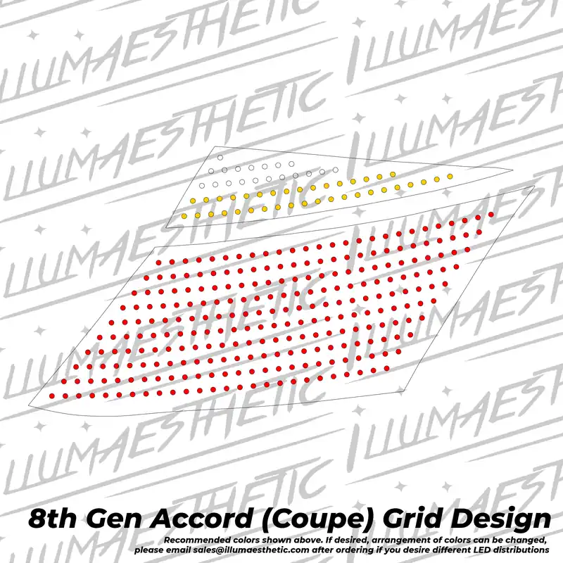 Illumaesthetic Honda Accord Coupe (08-12, 8th Gen) - Complete DIY Kit