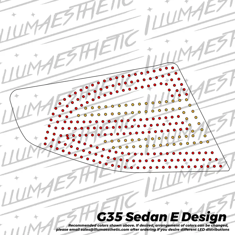 Illumaesthetic Infiniti G35 & Skyline V35 Sedan - Complete DIY Kit