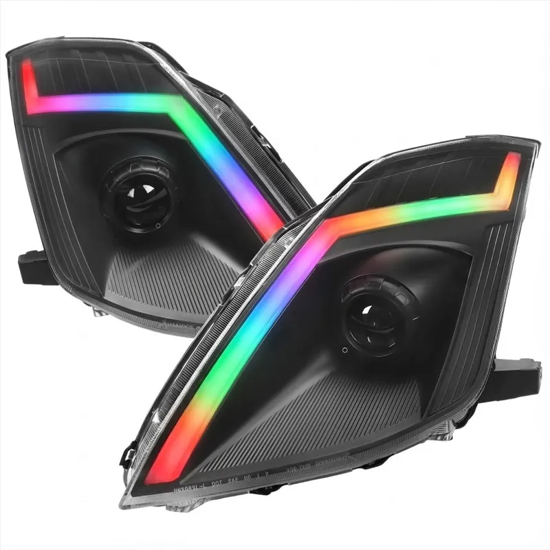 NTXGlow RGB Headlights | 2006-2009 Nissan 350Z
