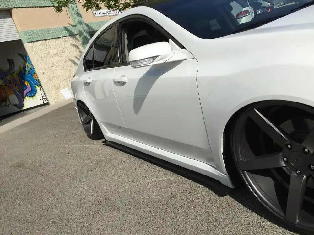 Aeroflow Dynamics Side Skirt Extension V1 | 2012-2014 Acura TL A Spec