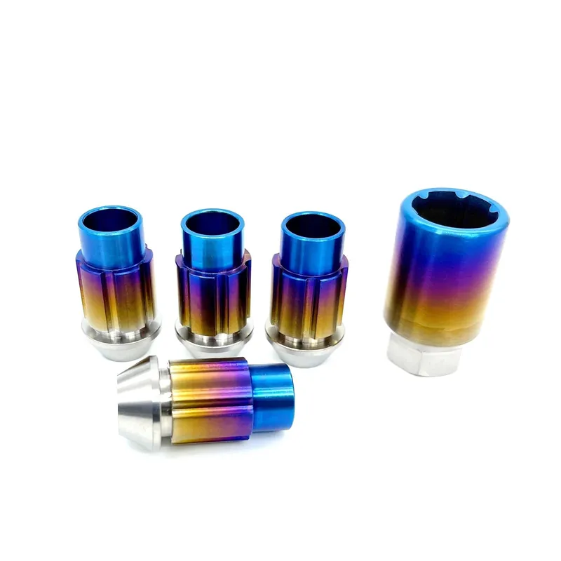 JDC Titanium M12x1.25mm Open-End Lug Nuts