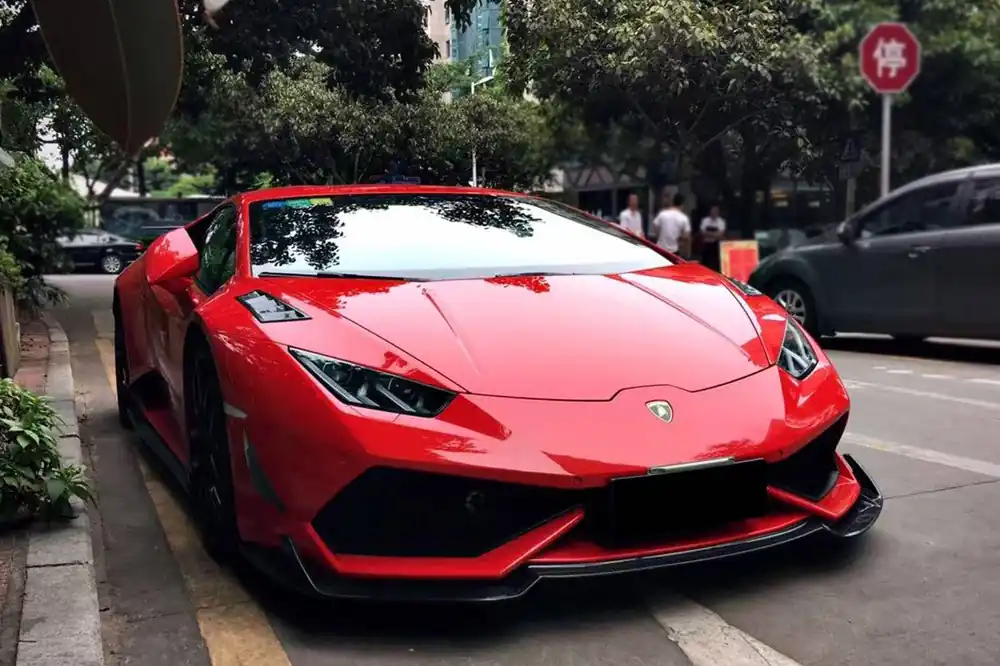 Carbonado RZS Style Front Fender Carbon Fiber Vents | 2015-2020 Lamborghini Huracan LP610 LP610