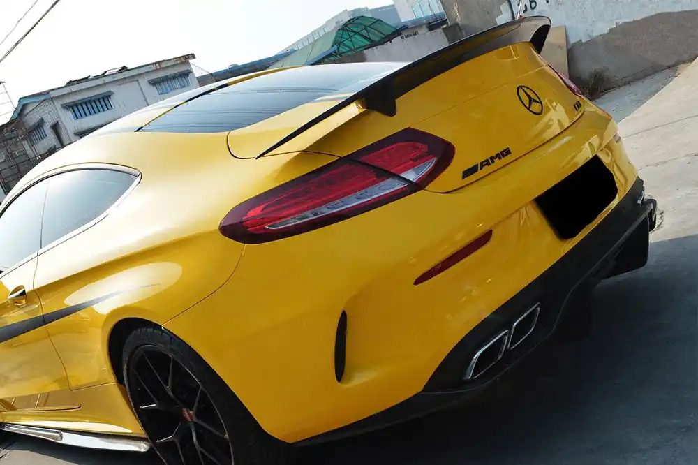 Carbonado RT-II Style Trunk Spoiler | 2015-2021 Mercedes Benz C-Class C63 AMG W205 Coupe