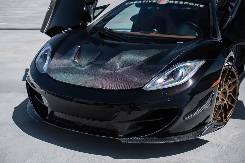 Carbonado RZS Style Front Bumper | 2011-2015 McLaren MP4/12C