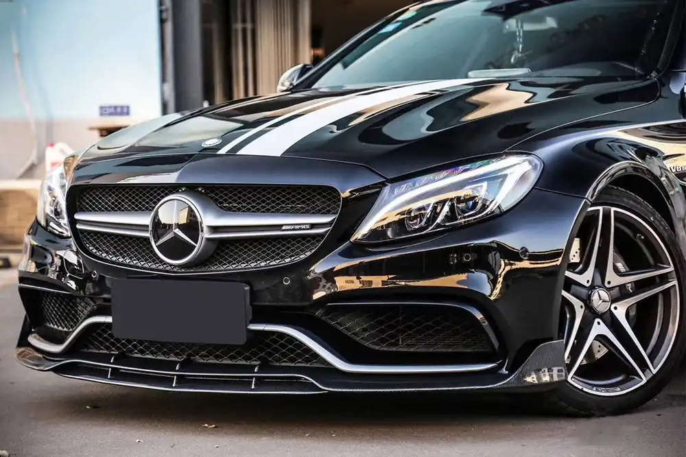 Carbonado AMG Coupe BR Style Front Lip | 2015-2021 Mercedes Benz W205 C63 S