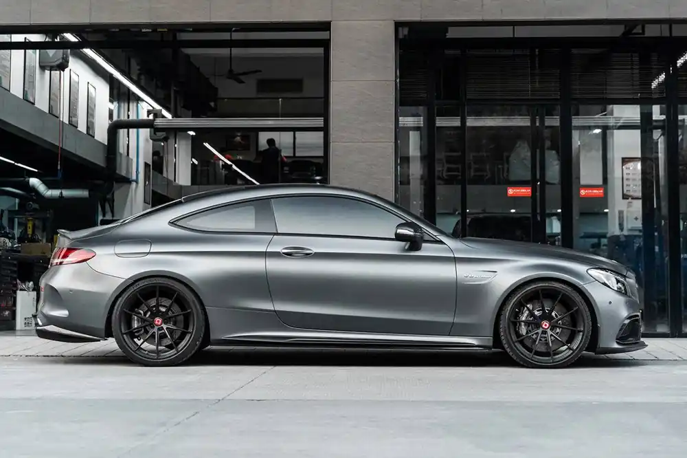 Carbonado PS Style Side Skirts | 2015-2021 Mercedes Benz C-Class W205 Coupe