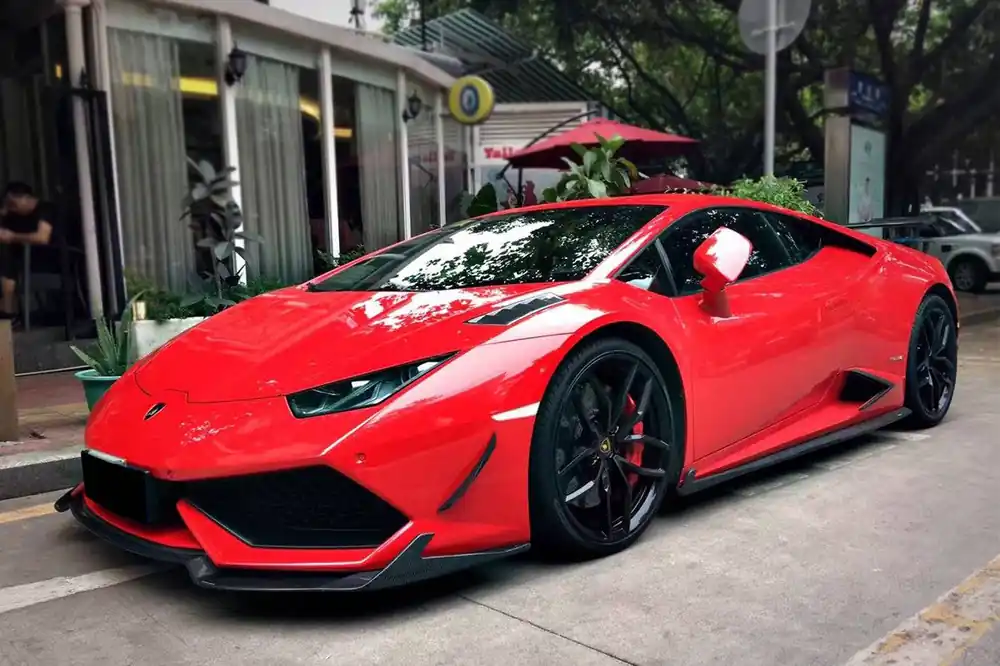 Carbonado 2015-2019 Lamborghini Huracan LP610 LP580 RZS Style Carbon Fiber Side Skirts