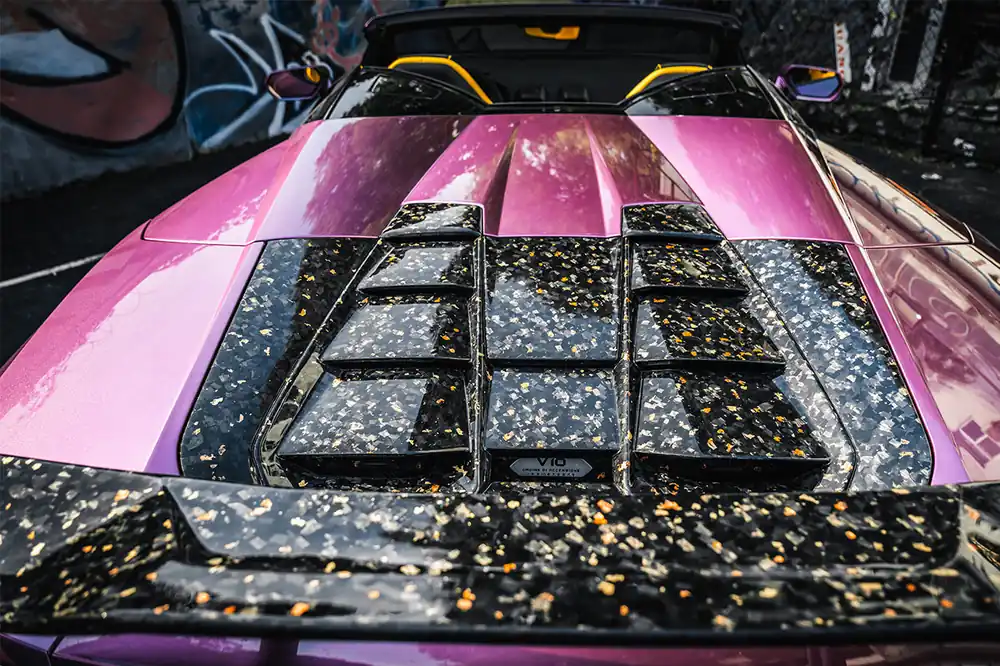 Carbonado 2019-2023 Lamborghini Huracan EVO Spyder OD Style Carbon Fiber Engine Trunk