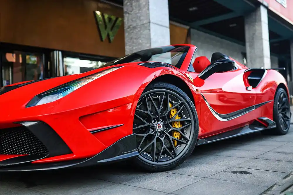 Carbonado 2015-2019 Ferrari 488 GTB & Spider MSY Style Part Carbon Fiber Side Skirts