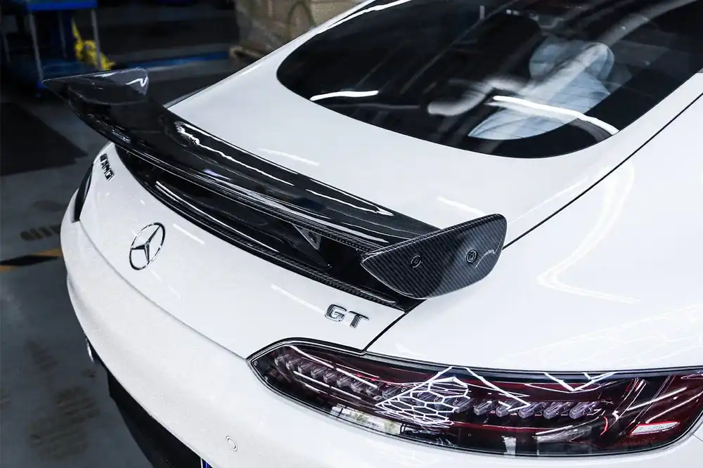 Carbonado RZS Style Carbon Fiber Trunk Spoiler | 2015-2020 Mercedes Benz AMG GT/GTS/GTC