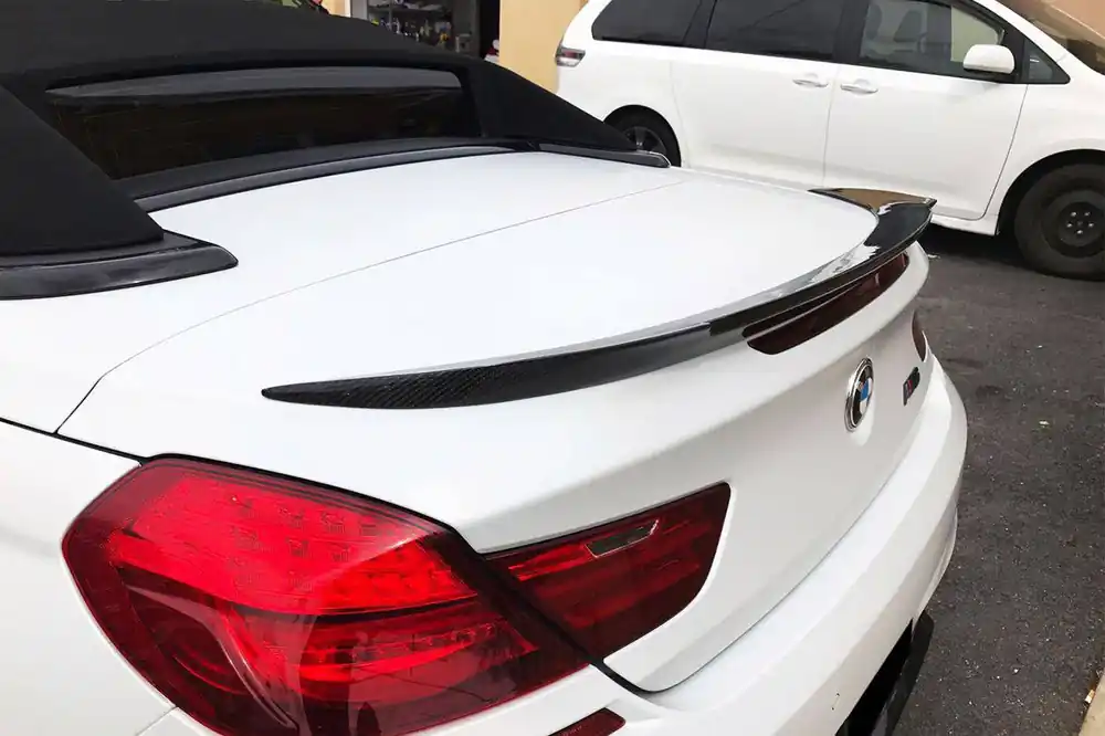 Carbonado 2011-2018 BMW 6 Series F12 M6 Convertiable VRS Style Carbon Fiber Trunk Spoiler