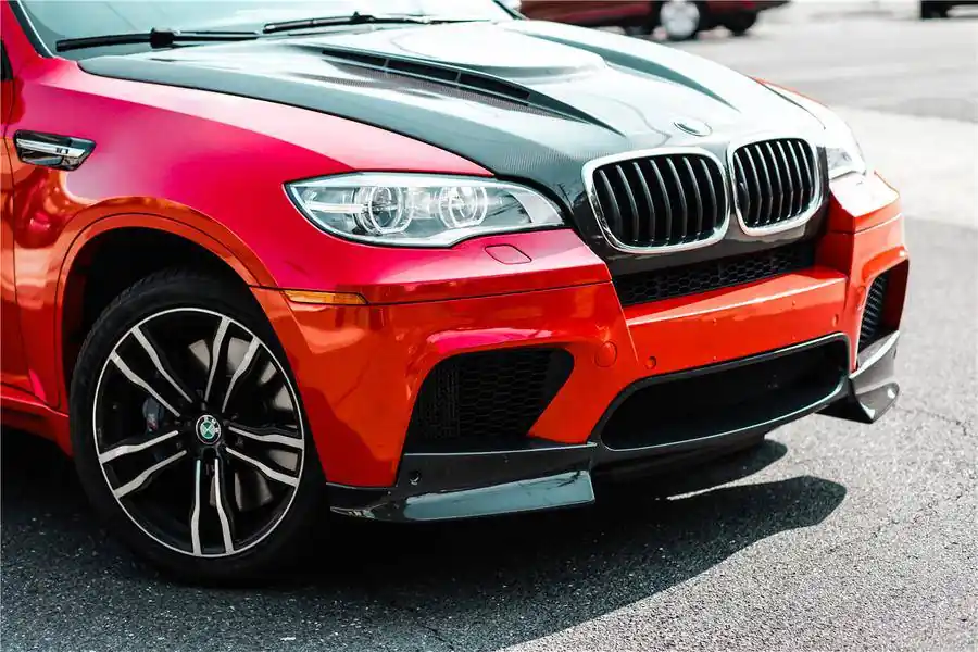 Carbonado 2009-2014 BMW E70 E71 X5M X6M AK Style Carbon Fiber Front Lip