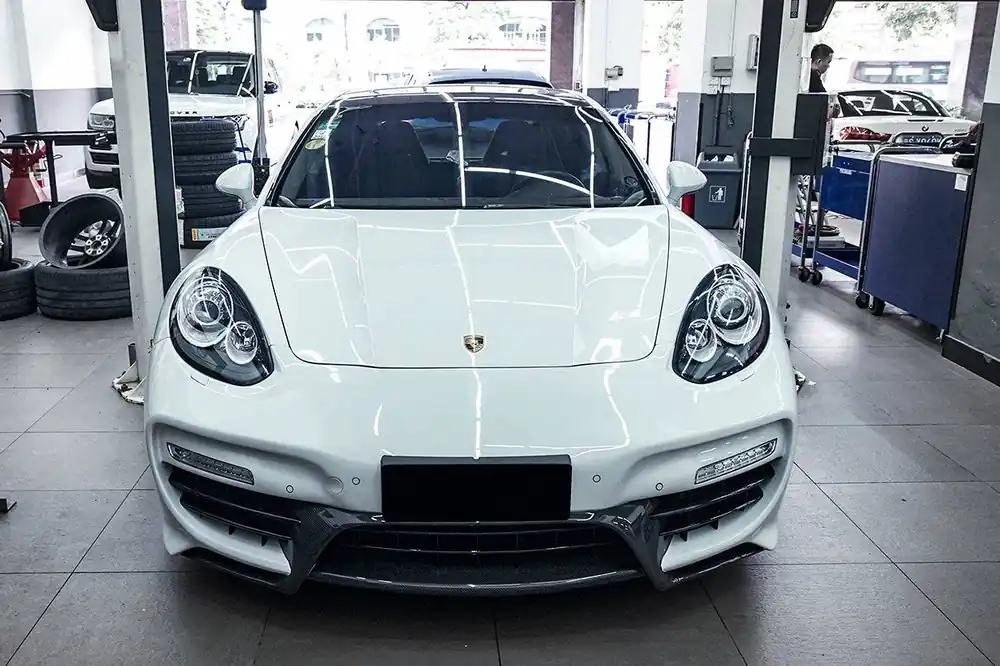 Carbonado 2013-2016 Porsche Panamera 970.2 CAT Style Front Bumper