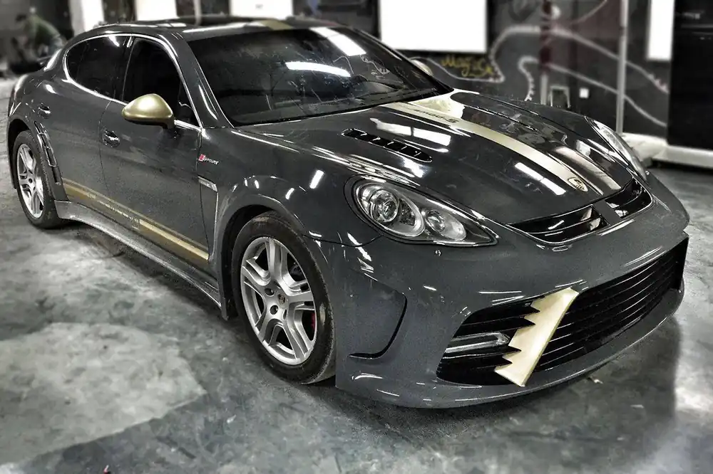 Carbonado 2010-2013 Porsche Panamera 970.1 MSY Style Auto Full Wide Body Kit
