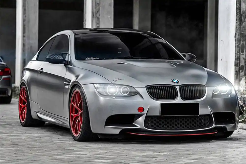 Carbonado 2008-2012 BMW M3 E90 E92 E93 CRT Style Carbon Fiber Lip