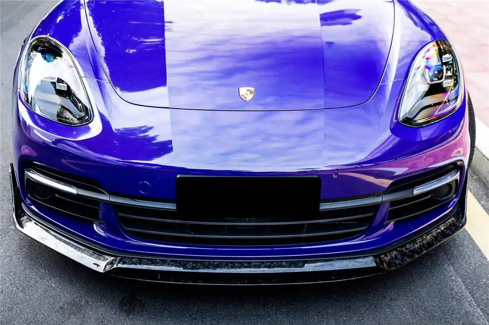 Carbonado 2017-2023 Porsche Panamera 971 4S 4 GTS OD Style DRY Carbon Fiber Front Lip
