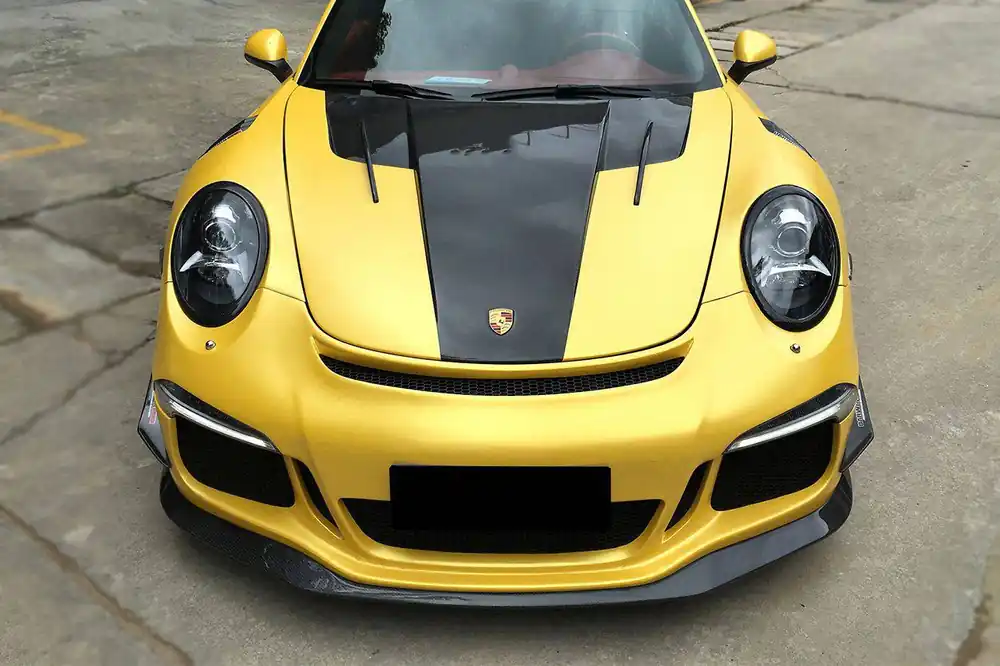 Carbonado 2013-2019 Porsche 911 991.1 991.2 Carrera 4 4S Turbo Targa GT3 Convert MG Style Carbon Fiber Hood