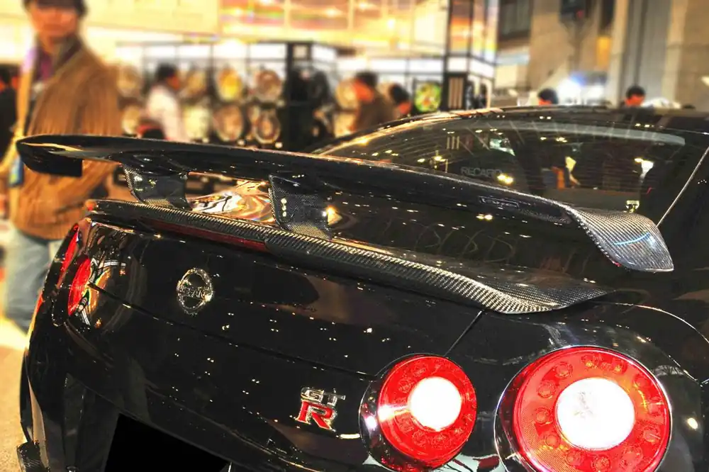 Carbonado 2008-2023 Nissan GTR R35 CBA DBA EBA VA-II Style Trunk Spoiler