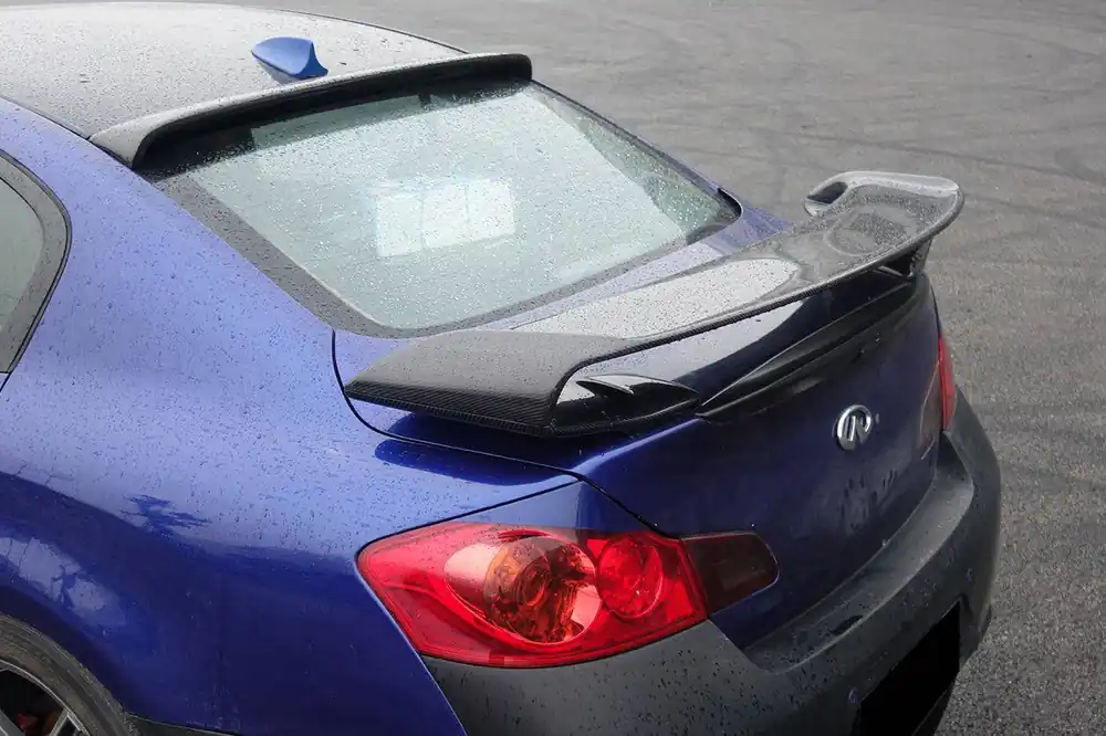 Carbonado 2007-2013 Infiniti G25 G35 G37 Sedan BS Style Carbon Fiber Trunk Spoiler