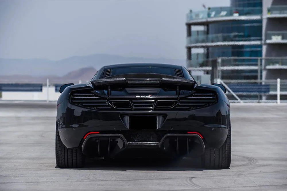 Carbonado 2011-2017 McLaren MP4 12C 650S DPR Style Carbon Fiber Rear Diffuser