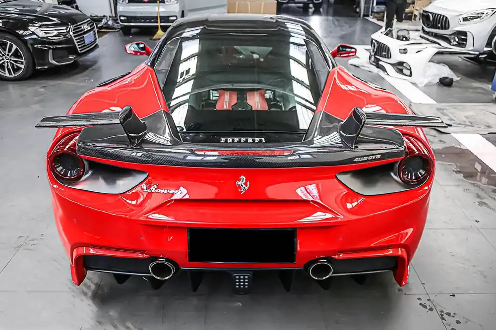 Carbonado MSY Style Trunk Wing Spoiler | 2015-2019 Ferrari 488 GTB
