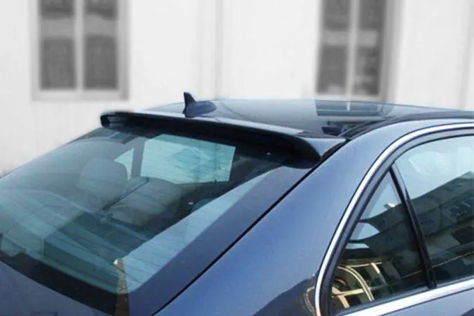 Carbonado 2008-2014 Mercedes Benz W204 C Class C63 AMG Sedan BS Style Carbon Fiber Roof Spoiler