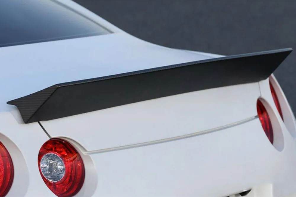 Carbonado 2008-2024 Nissan GTR R35 CBA DBA EBA DE-2 Style Trunk Spoiler