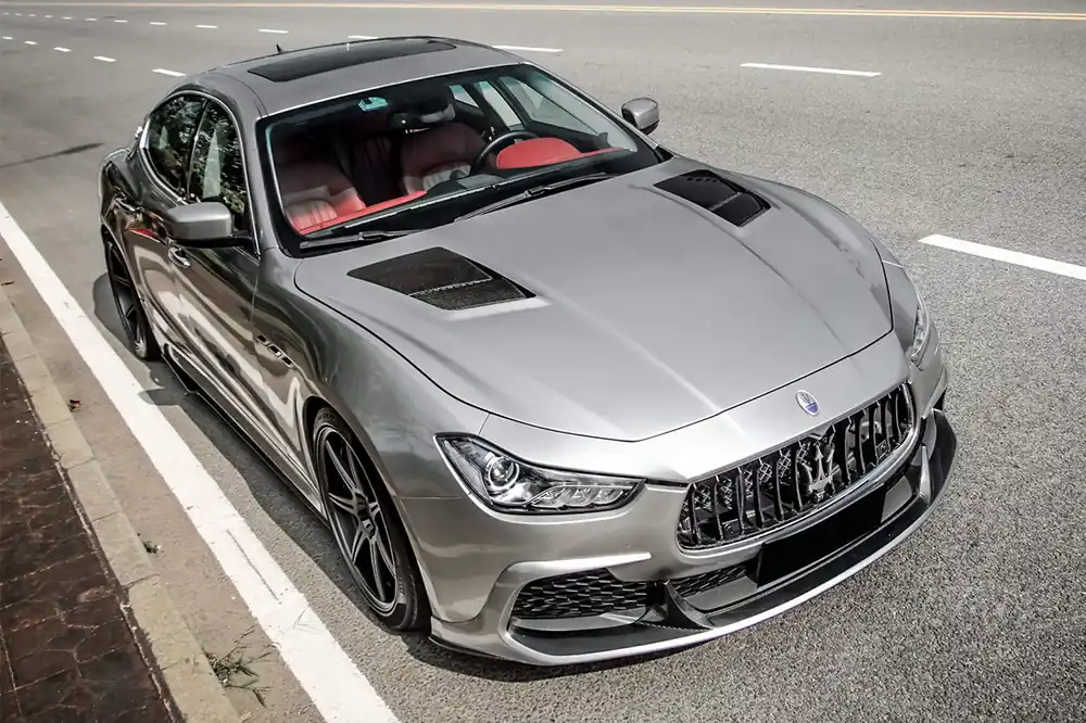 Carbonado 2013-2020 Maserati Ghibli EPC Style carbon fiber Hood