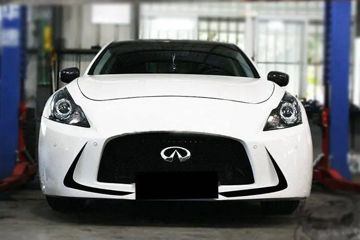 Carbonado 2010-2013 Infiniti G25 G37 Sedan MAS Style Front Bumper