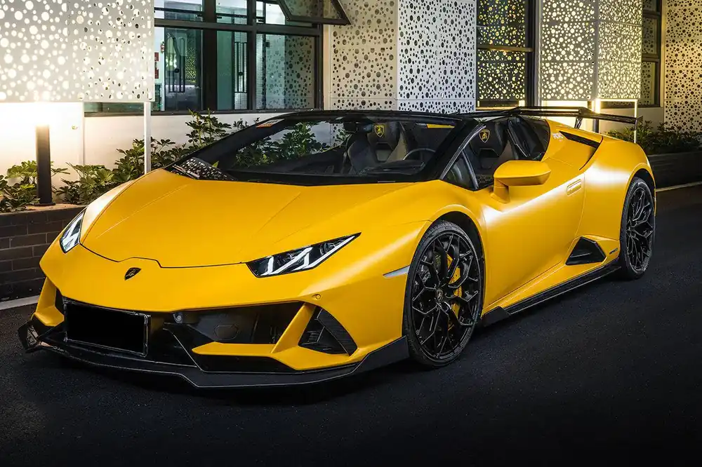 Carbonado 2020-2023 Lamborghini Huracan EVO OD Style DryCarbon Fiber Side Skirts