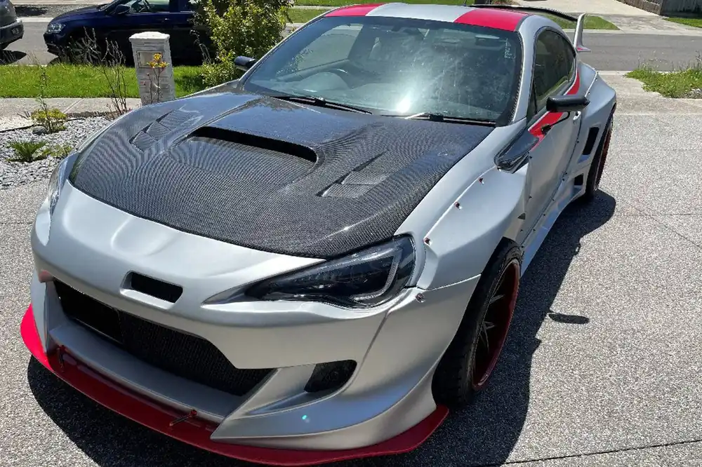 Carbonado WRC Style Hood | FRS/BRZ/86